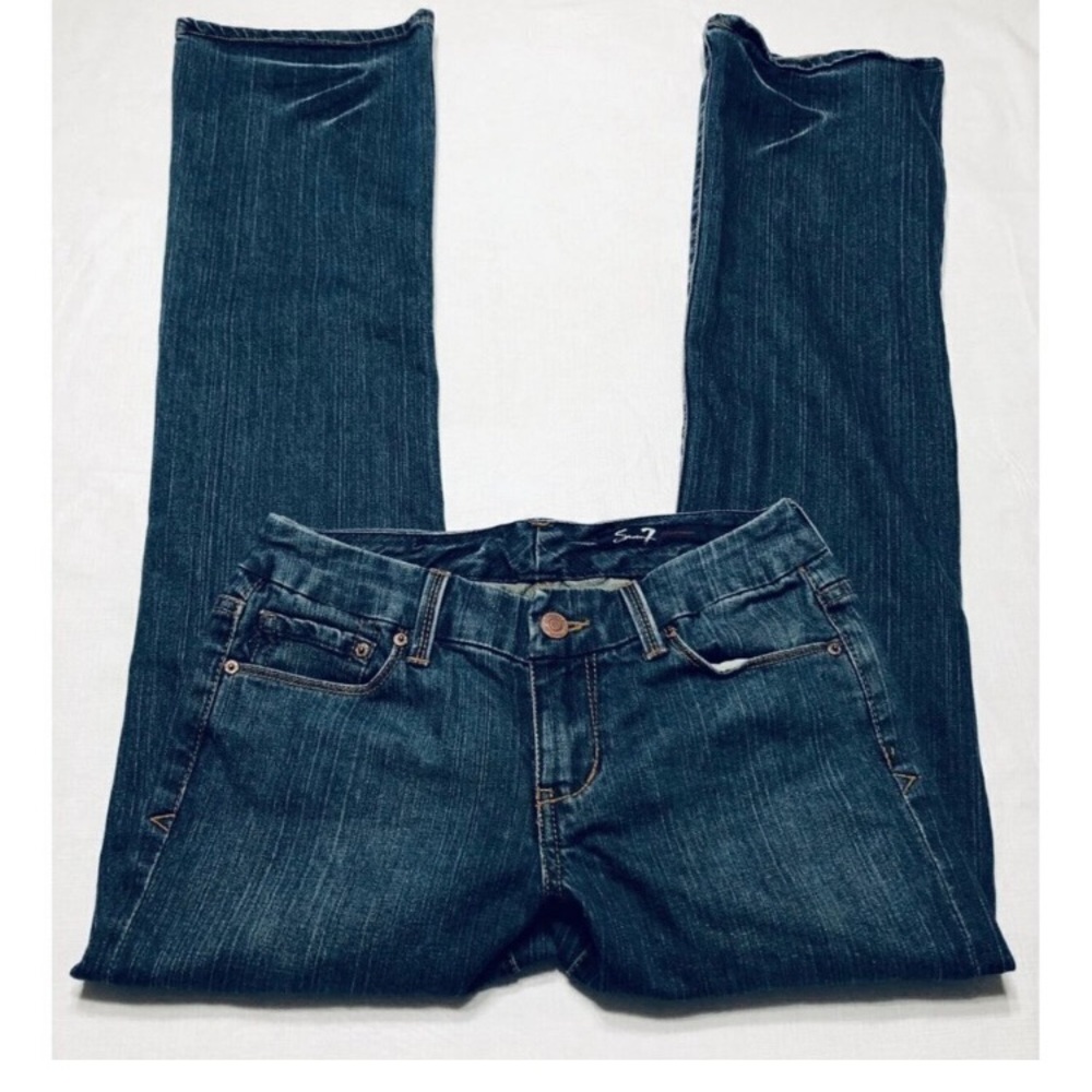 Seven7 - low-rise bootcut jeans
